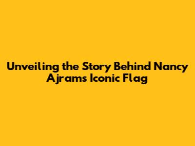 Unveiling the Story Behind Nancy Ajram's Iconic Flag
